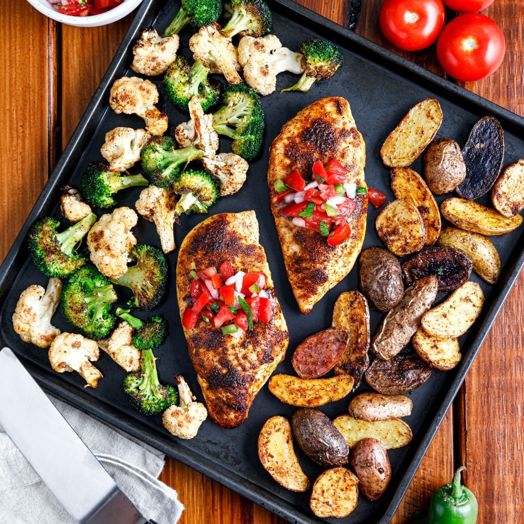 Chicken Chili Sheet Meal